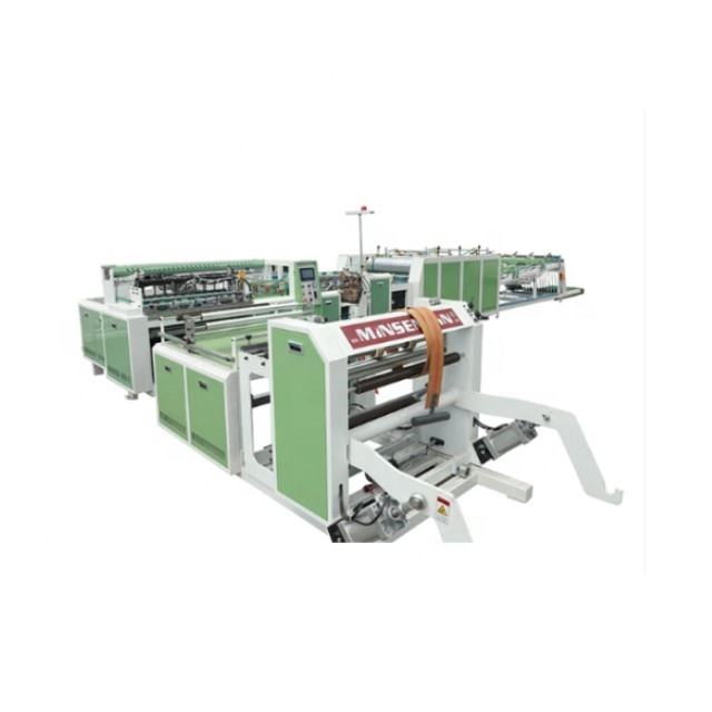 Automatic Intelligent Plastic Woven Bag Making Machine with Cutting Sewing & Collecting Functions for Plastic Bags