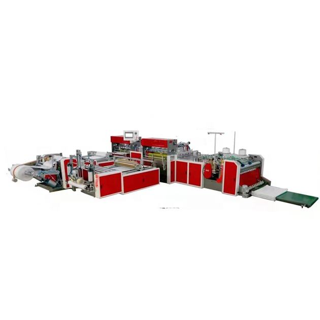 Automatic Intelligent Plastic Woven Bag Making Machine with Cutting Sewing & Collecting Functions for Plastic Bags