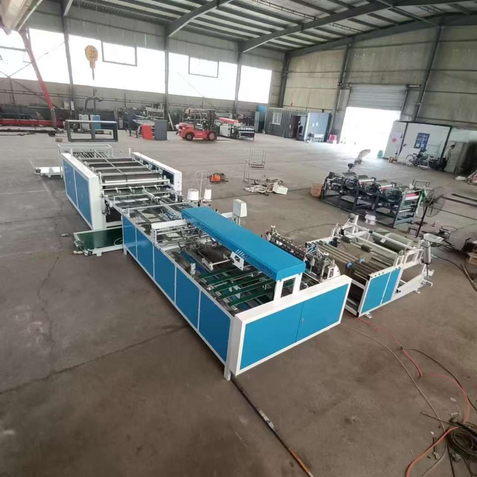 Automatic pp Woven Bag Cutting and Sewing Printing Machine Gunny Sack pp Woven Bag Making Machine