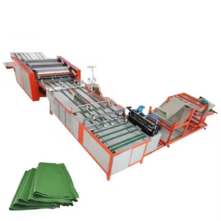 Automatic pp Woven Bag Cutting and Sewing Printing Machine Gunny Sack pp Woven Bag Making Machine
