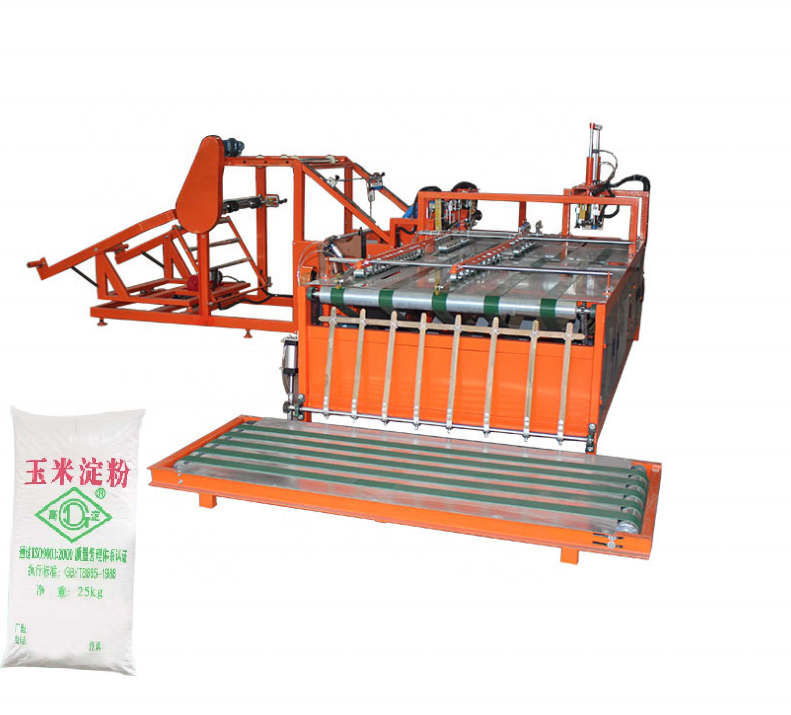 Automatic Plastic PP Rice Flour Woven Bag Cutting and Sealing Machine for Cement Sewing Machine