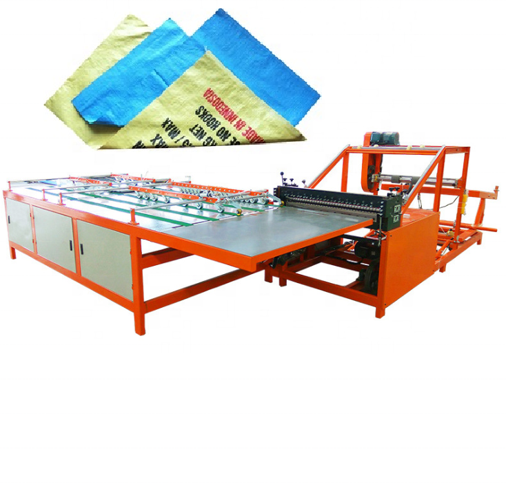 Automatic Plastic PP Rice Flour Woven Bag Cutting and Sealing Machine for Cement Sewing Machine