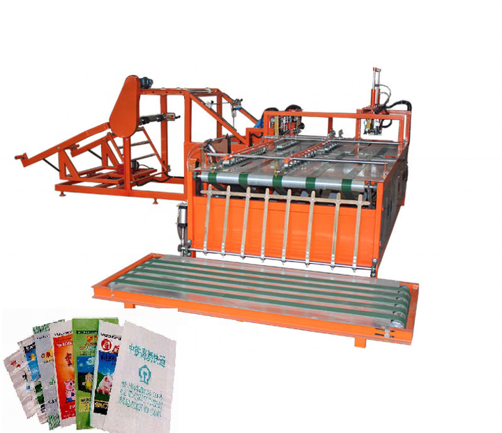 Automatic Plastic PP Rice Flour Woven Bag Cutting and Sealing Machine for Cement Sewing Machine