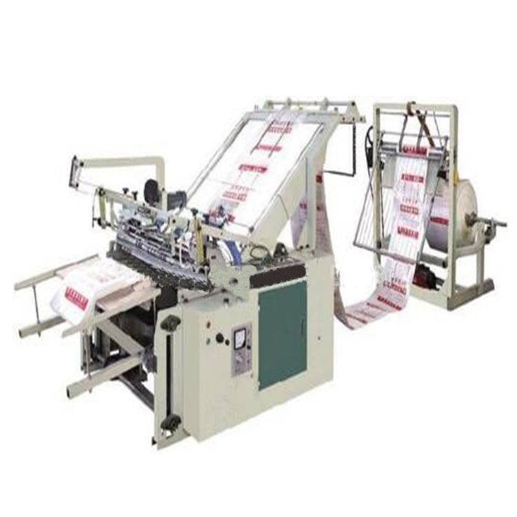 Automatic Non Woven Rice Bag Making Cutting Sewing Machine