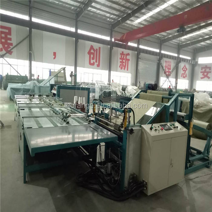 Automatic Non Woven Rice Bag Making Cutting Sewing Machine