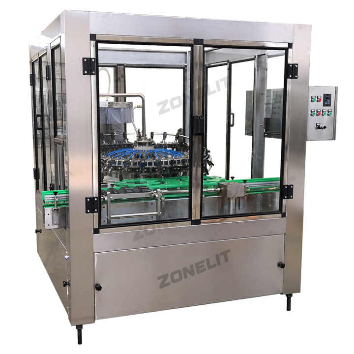 High Speed Sauce Plastic Cleaning Glass Rinsing Automatic Rotary Flip Type Bottles Washing Machine