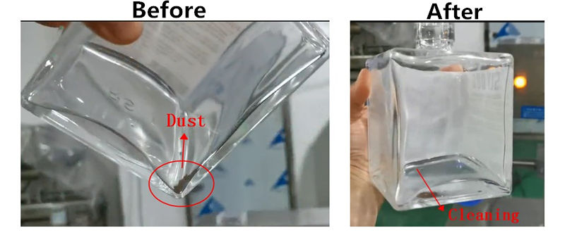 Bottle Dust Cleaning Machine Glass/plastic Bottle air Washing Machine