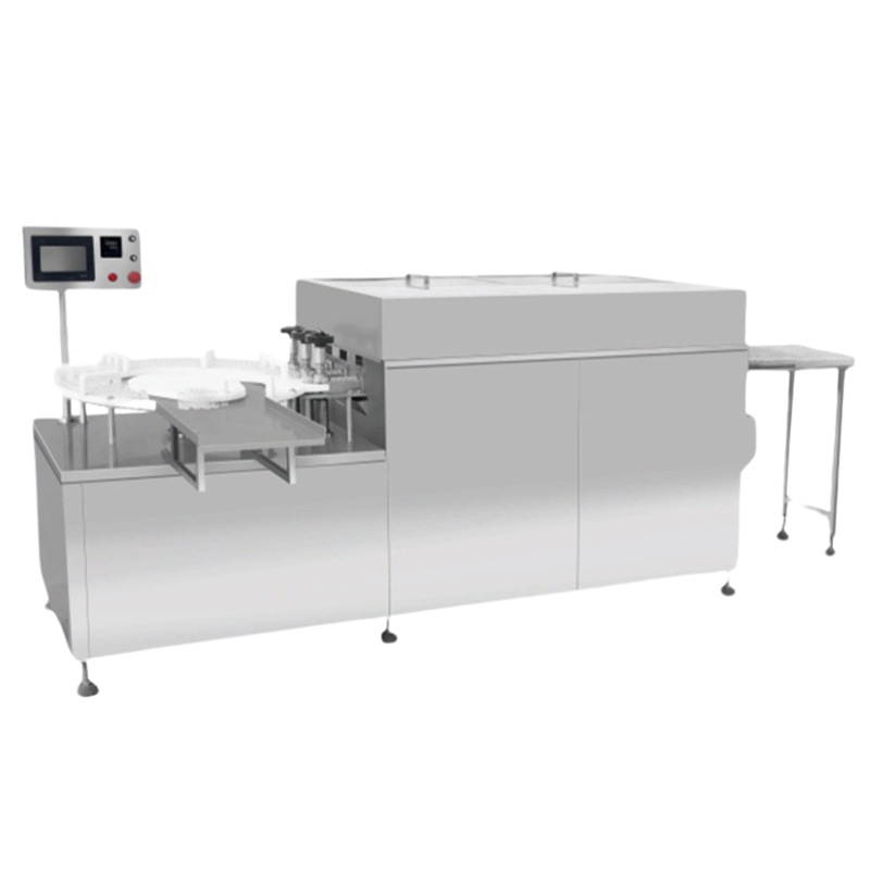 Product Automatic Stainless Steel Vertical Ultrasonic Glass Bottle Heated Cleaning Machine