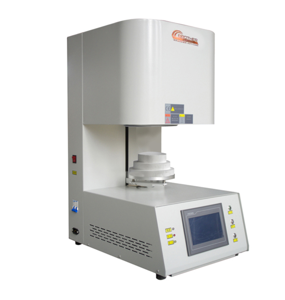 Brother Furnace Dia100X100mm Lift Type T-Bright Ceramic Dental Sintering Oven Programmable