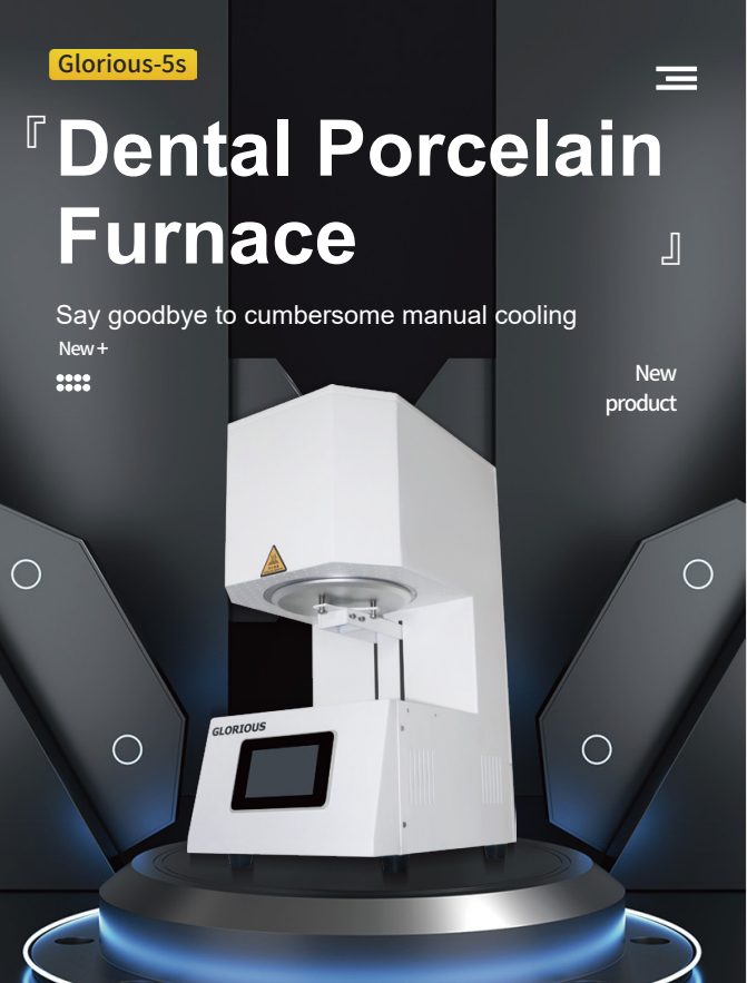 Glorious 5S Automatic Programmable Vacuum Porcelain Furnace for Dental Lab or Dental Clinic