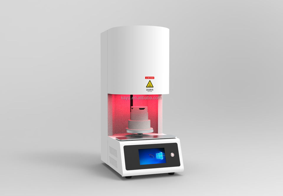 KS KS-DF Dental Ceramics Porcelain Zirconium Sintering Furnace 1700C with Programmable Temperature Control