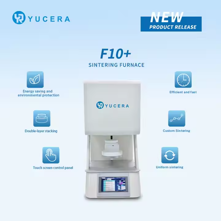 Yucera CAD/CAM Machine F10+ Sintering Furnace with Fast Sintering Program for Dental Laboratory Dental