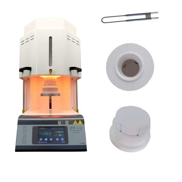ZETIN Zirconiametal Melting Furnace Dental Fast Sintering Furnace With Programmable