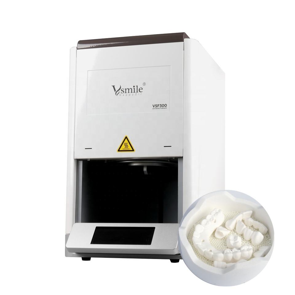 Precision Dental Lab Zirconia Sintering Furnace With Touchscreen Interface and 50 Custom Program Storage Options