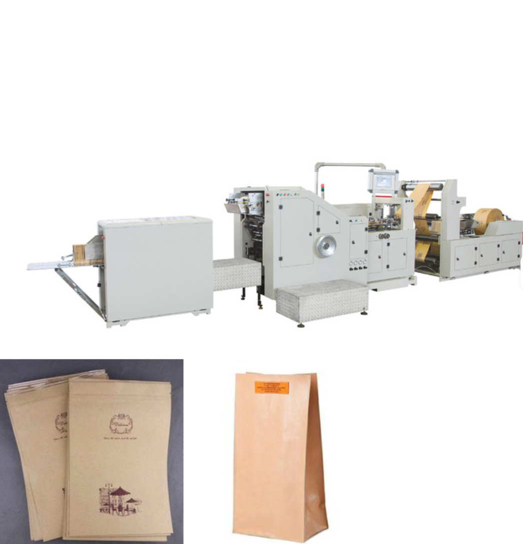 Fully Automatic Kraft Paper Bag Making Machine