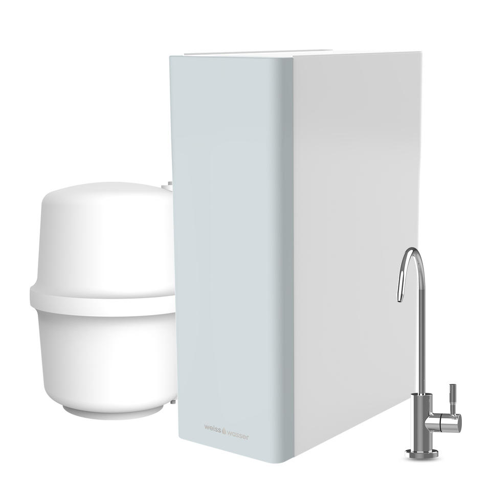 Alkaline RO Water Purifier Plastic Eco-Friendly 4-Stage Under-Sink Reverse Osmosis System No Power Needed for Household Hotel