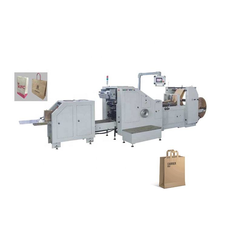 Tianyue Paper Bag Making Machine Semi Automatic High Speed sharp Bottom Kraft Grocery Paper Bag Making Machine