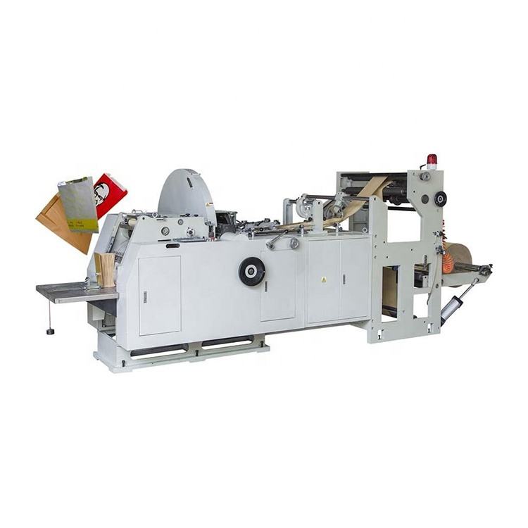 Tianyue Paper Bag Making Machine Semi Automatic High Speed sharp Bottom Kraft Grocery Paper Bag Making Machine