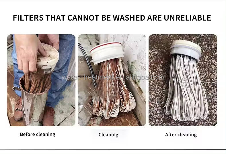 5000L Home Water System PVDF Washable Ultrafiltration UF Water Purifier Mineral Stainless Steel Water Filter