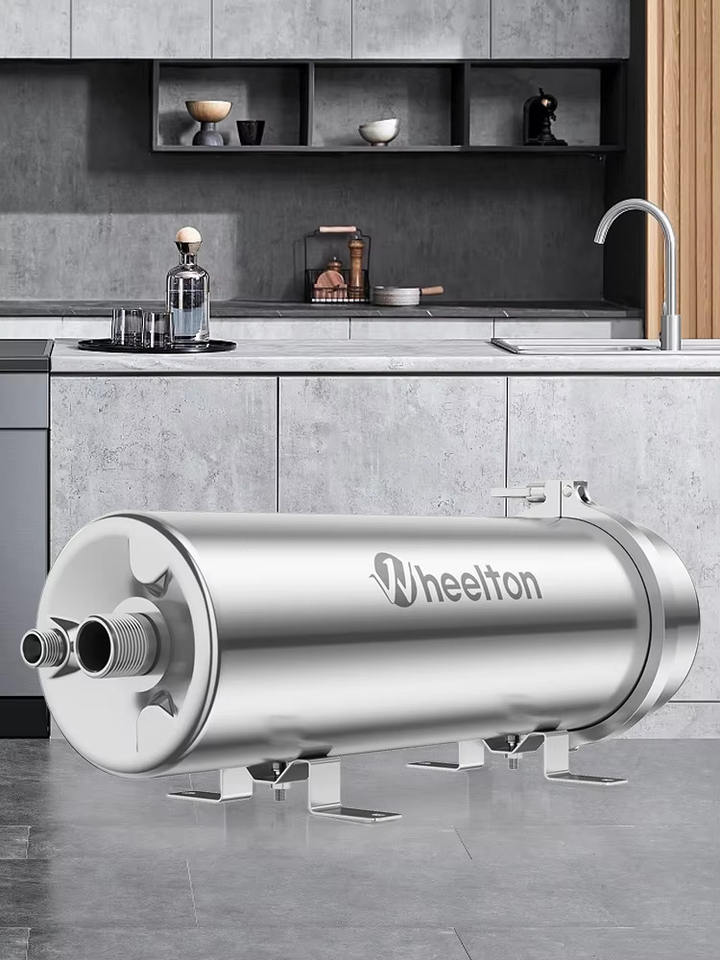 Wheelton 3500L/H Whole House Water Purifier PVDF UF 0.01um Ultrafiltration Filter SUS304 Drinkable Water for Household