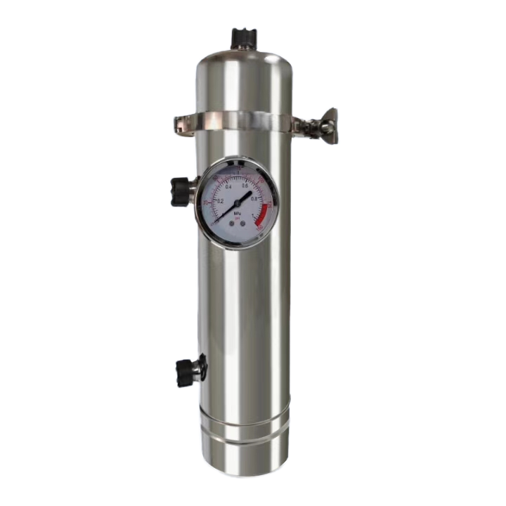 1000L Manual Powered Stainless Steel Vertical Under-sink Water Purifier Household & Industrial Ultrafiltration Filter