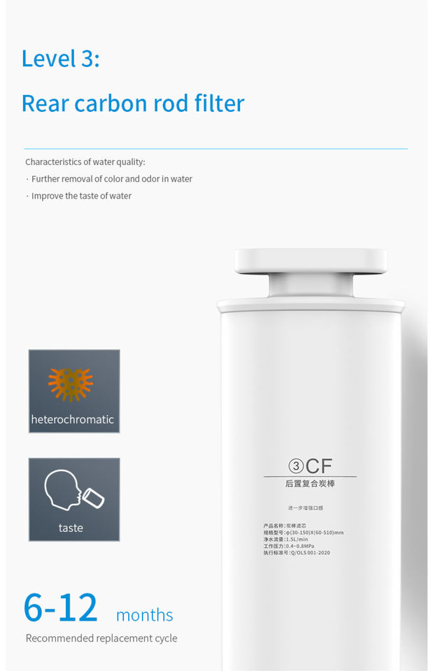 Customized Countertop 200GDP RO Purifier Water Dispenser