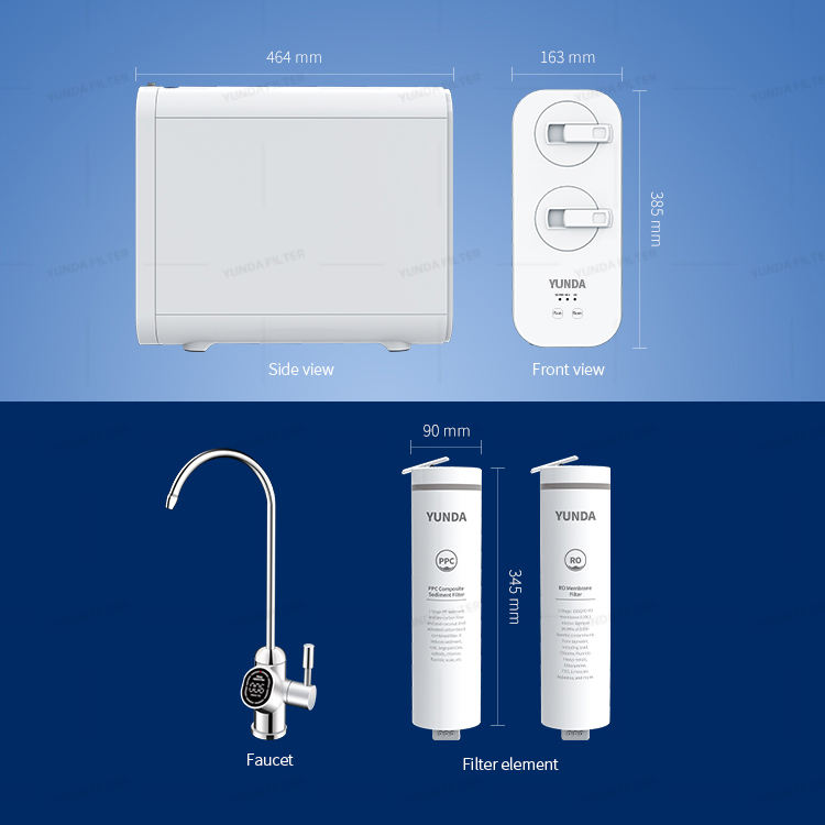 House Use Water Purifier Reverse Osmosis System Supply Mineral Alkaline Ultra Safe Reverse Osmosis Drinking Water Filter System
