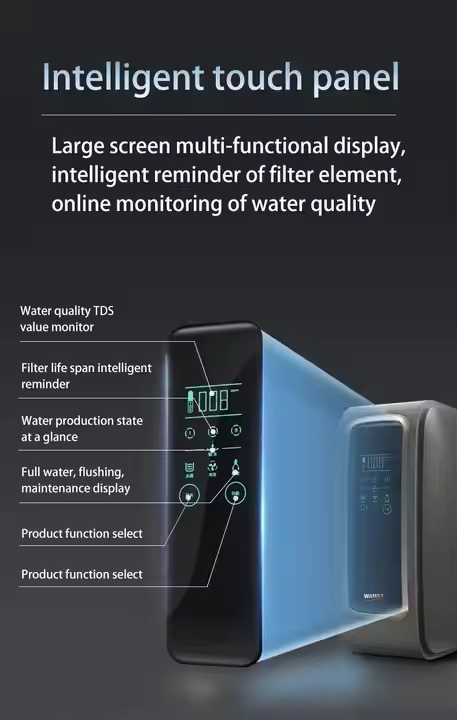 Filter to Purify Water 600G 800G RO Water Filter for Kitchen Sink Whole Home Purifier for Drinking Water