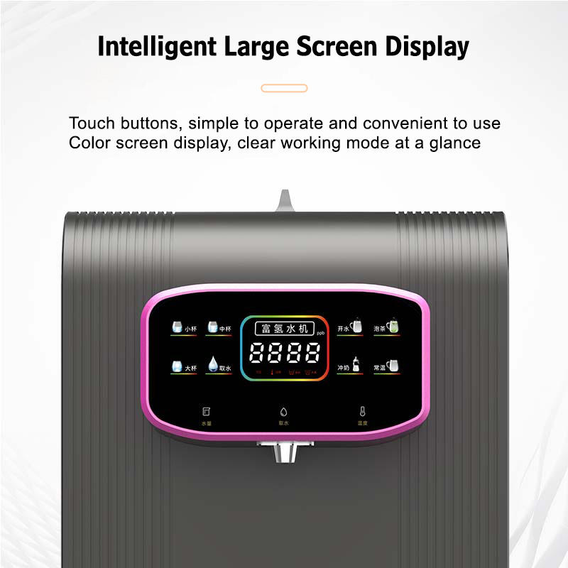 Suyzeko Home Appliances Commercial Hydrogen Water Machine Hydrogen Water Generator Purifier Rotatable Panel Water Dispenser