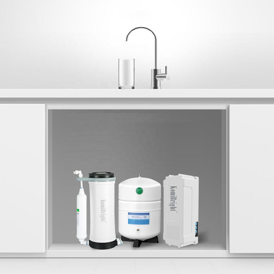 Manual Home Water Purifier Machine with Ro System Filter Self-Cleaning Function for Drinking Water