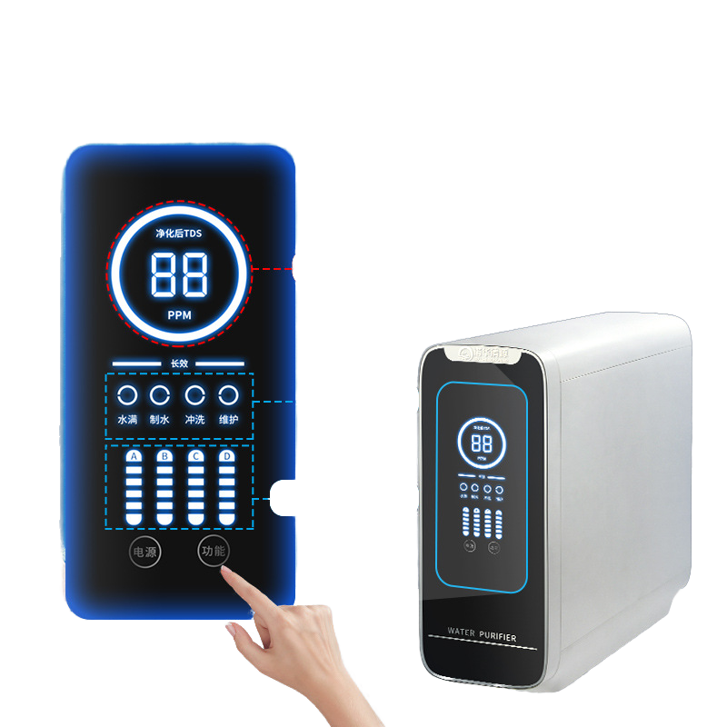 600G RO Reverse Osmosis Water Purifier Electric Plastic Household Kitchen Filter System Large Flow Drinking RO Water