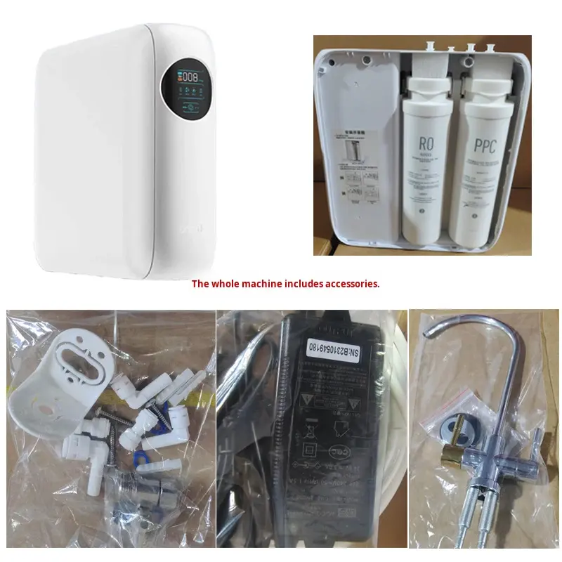 600 Gallon Household Kitchen Water Purifier RO Reverse Osmosis Drinking Residual Chlorine Virus Removal 2nd Level