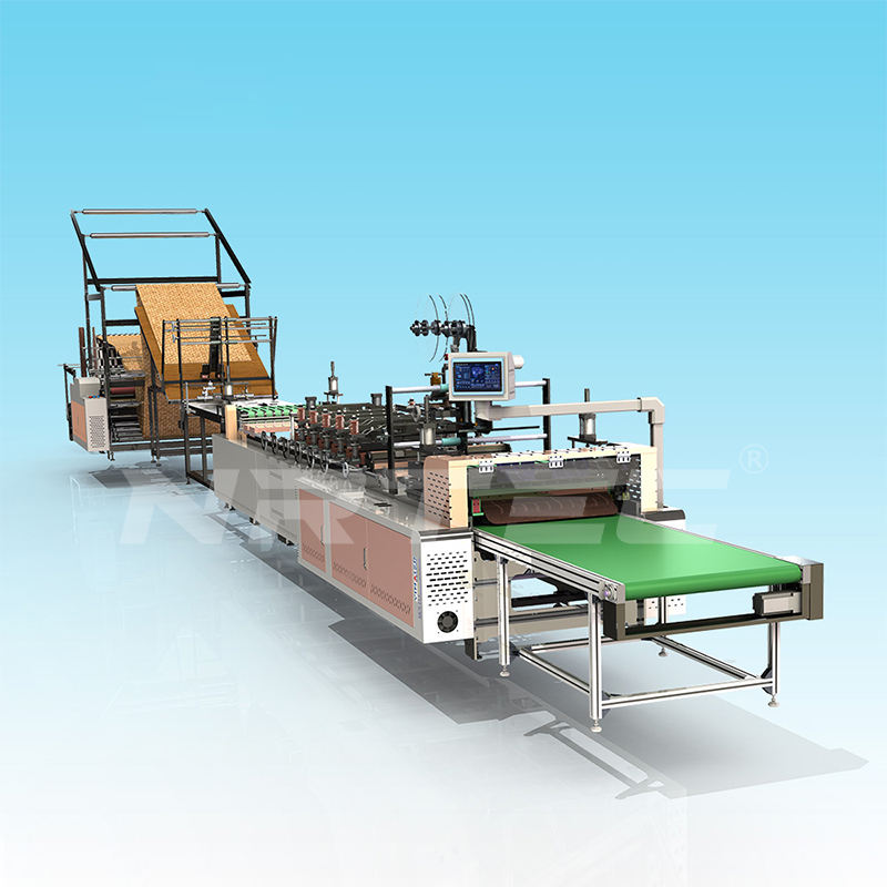 Custom Automatic Shipping Kraft Paper Bubble Envelope Bag Making Machine