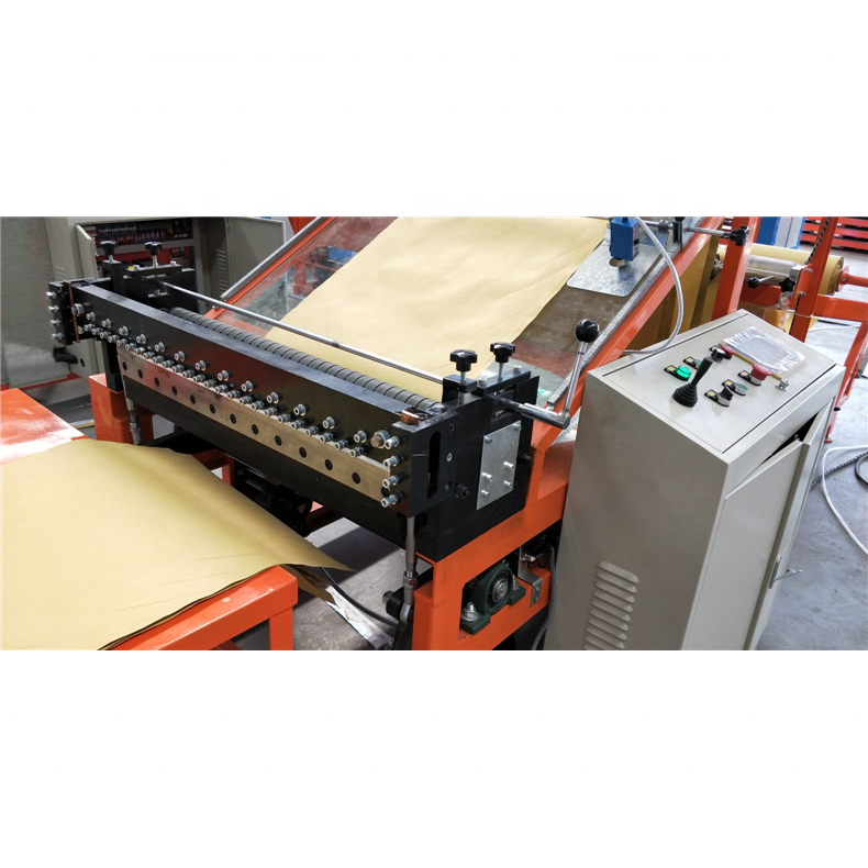 Full Automatic Woven Bag Cutting Machine Cold Cutting Kraft Paper Bag Making Machine Non Woven PP Bag Cut Machine