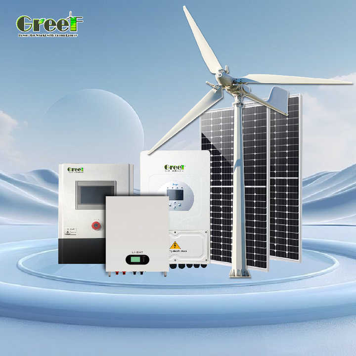 Complete Kit 15kw 20kw 25kw Residential Hybrid Solar Wind Power Generator