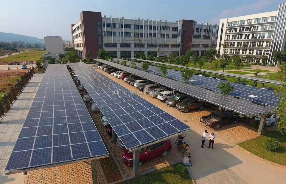 Germany Italy ! Solar Carport System/ Hybrid 20KW 5KW Solar Power System Kit Solar Car Park/10 kw off Grid Solar System