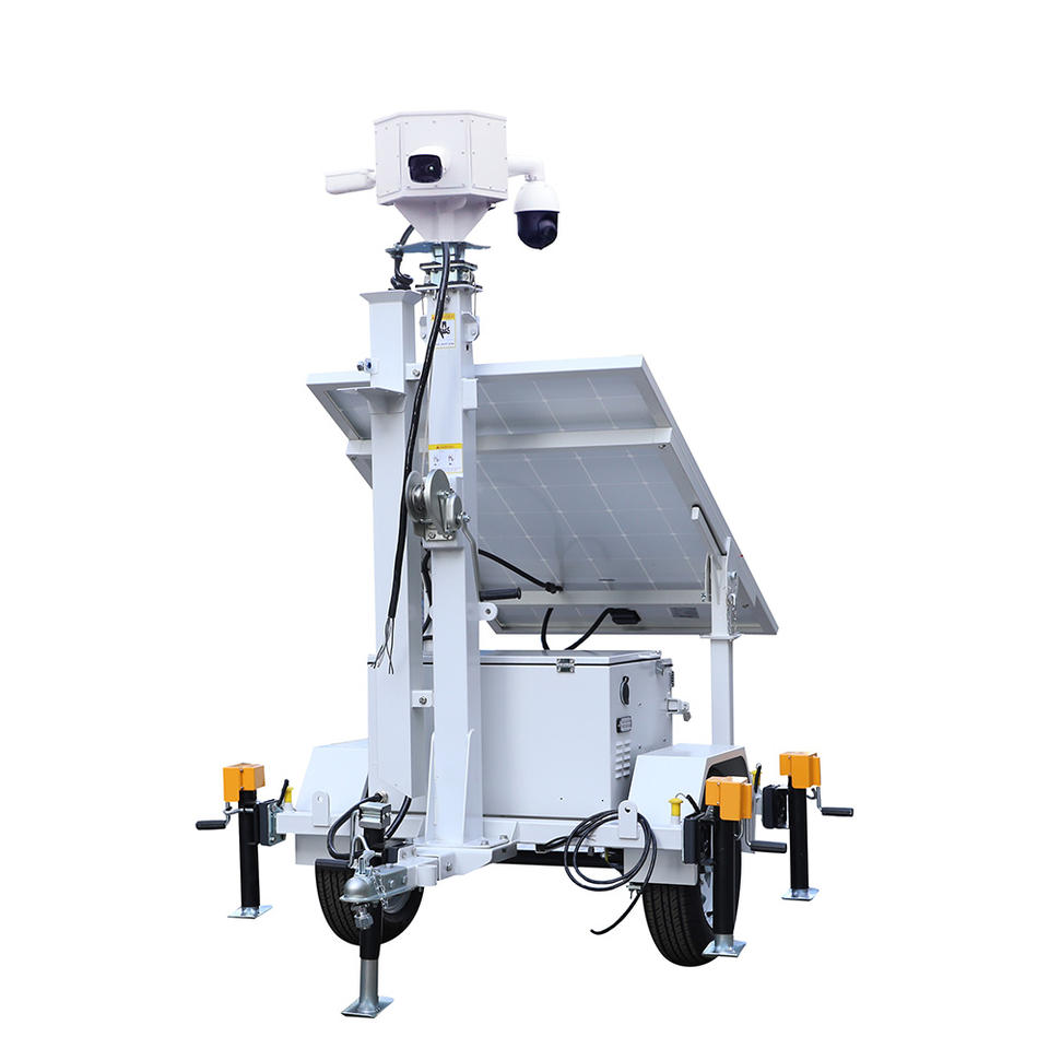 2024 Solar Power Surveillance Trailer