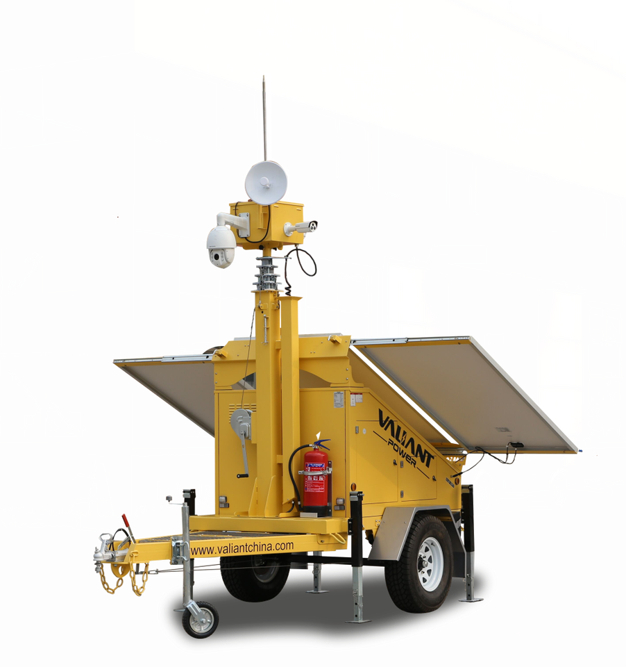 2024 Solar Power Surveillance Trailer