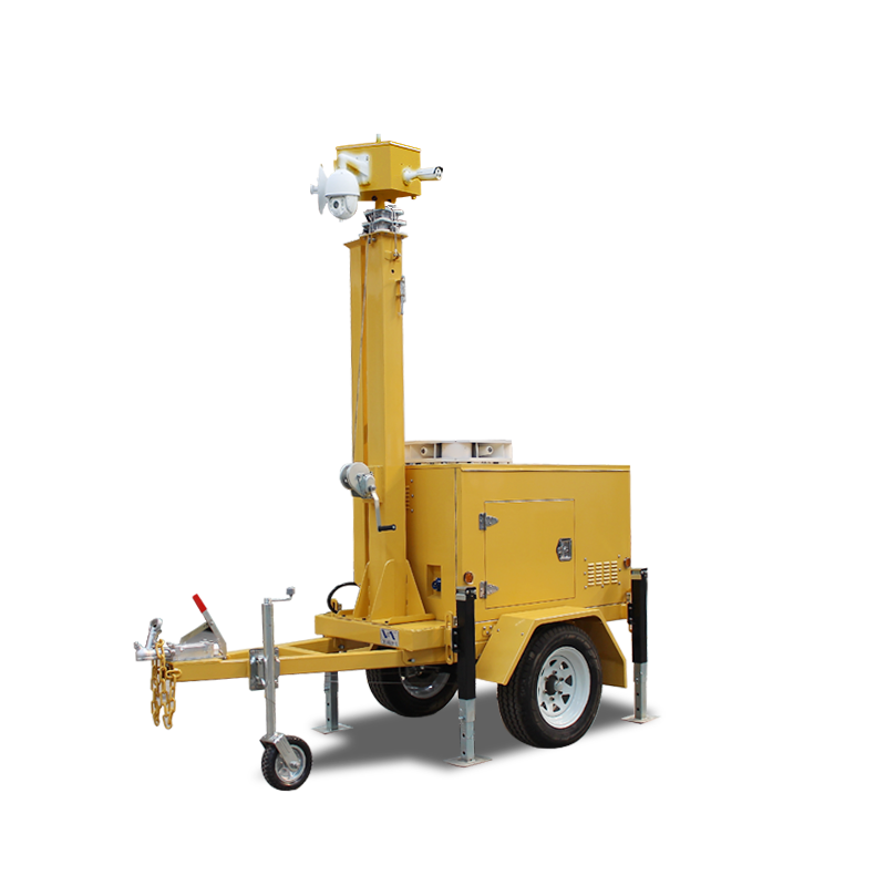 2024 Solar Power Surveillance Trailer