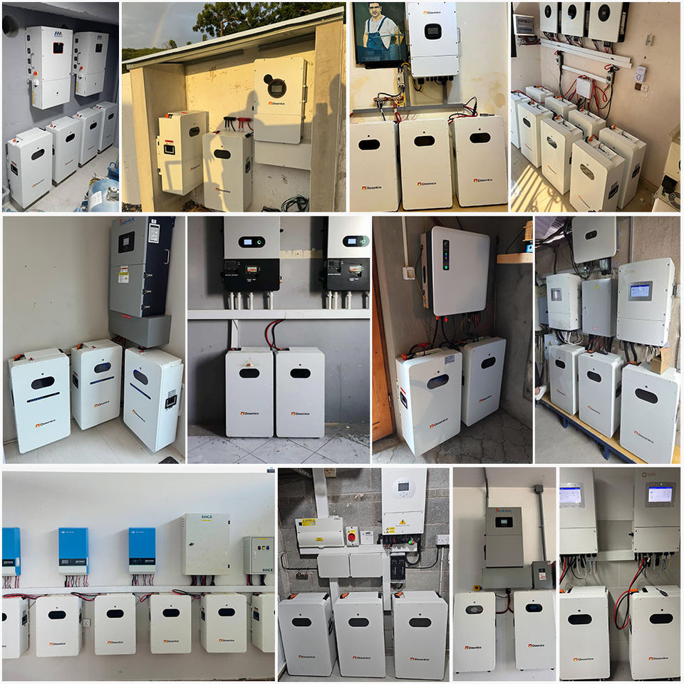 51.2v 15kwh All-in-one Solar System Lifepo4 Energy Powerwall 48V 16kwh 10kwh Lithium Battery Solar System Home Storage Battery