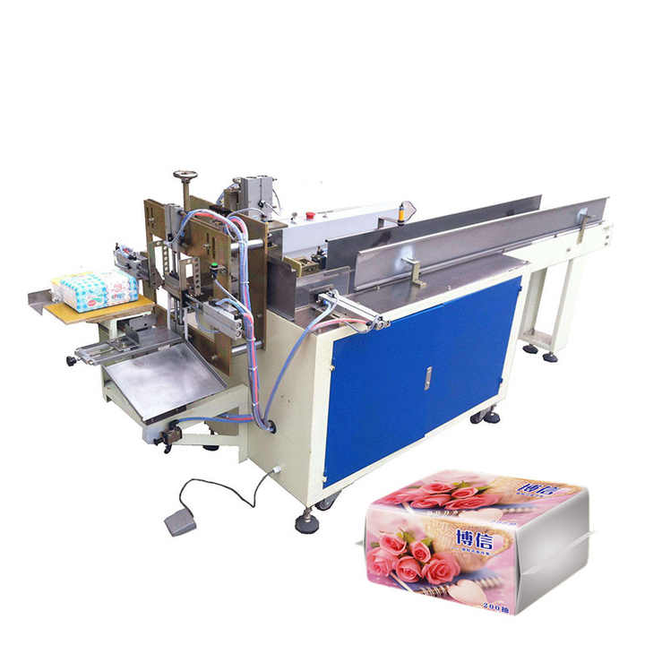 Semi Automatic Packaging Making Machine for Napkin Paper