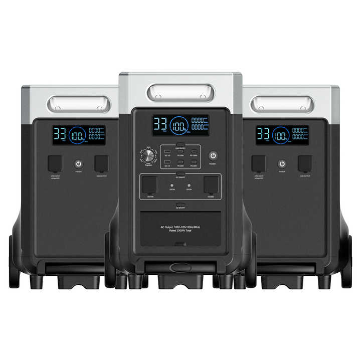 Global Warehousing Network Emergency Portable Power Station With Solar That Can Power a House Generator