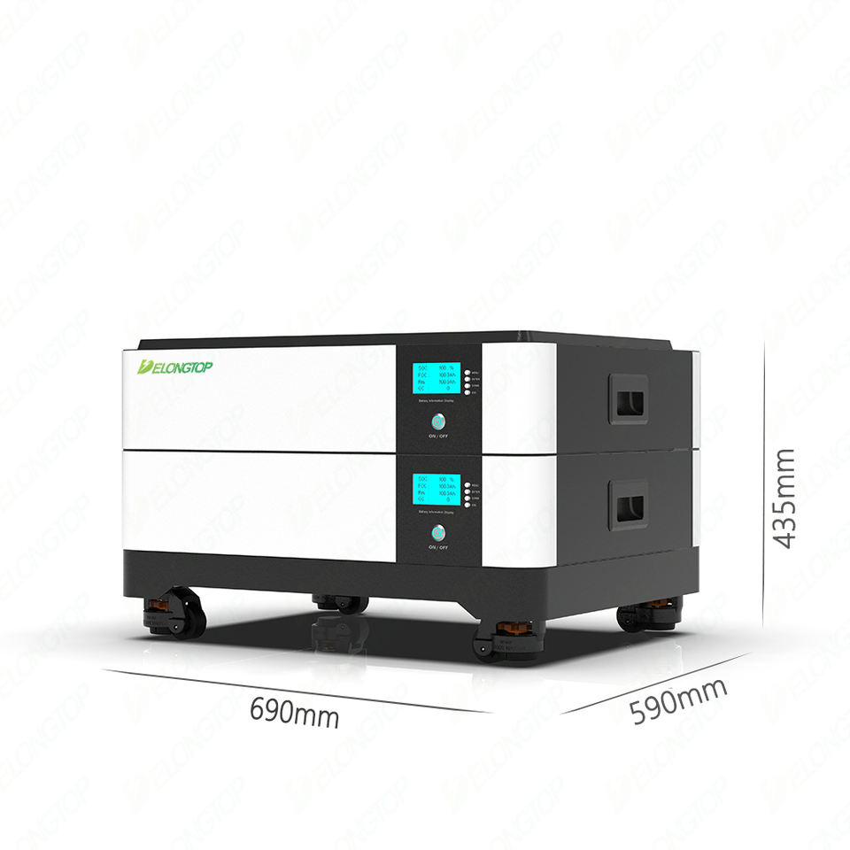 Lithium Ion 48V 200AH LiFePO4 Battery Stack 10KWH 20KWH 30KWH 40KWH 50KWH Solar Off Grid on Grid Energy Storage Battery