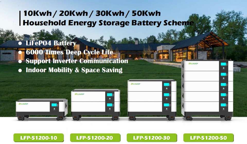 Lithium Ion 48V 200AH LiFePO4 Battery Stack 10KWH 20KWH 30KWH 40KWH 50KWH Solar Off Grid on Grid Energy Storage Battery