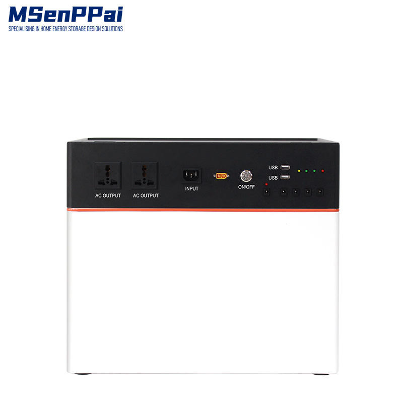 High Capacity 1200W Fast Charge Portable Power Station 3500Wh 4000Wh 3.5kwh 4kwh Lifepo4 Solar Generator 550W 700W 1000W Solar