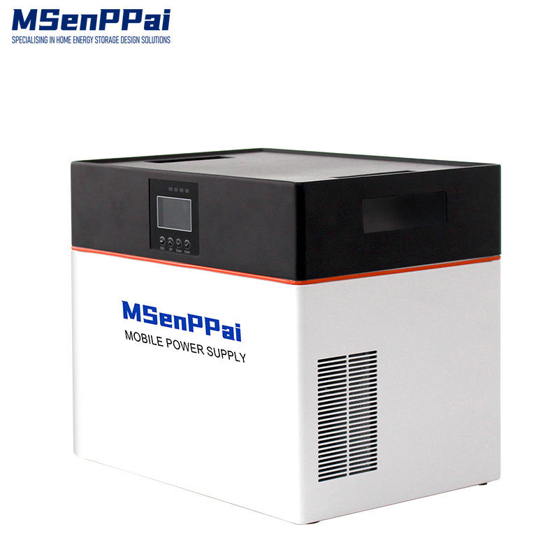 High Capacity 1200W Fast Charge Portable Power Station 3500Wh 4000Wh 3.5kwh 4kwh Lifepo4 Solar Generator 550W 700W 1000W Solar