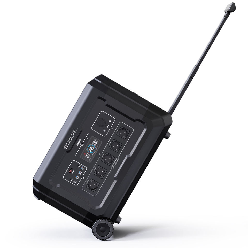 SOUOP Onboard 4000W 5000W Portable Power Supply Manufacturer Generator Solare 4000W UPS Portable Power Station