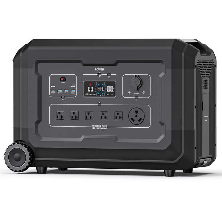 SOUOP Onboard 4000W 5000W Portable Power Supply Manufacturer Generator Solare 4000W UPS Portable Power Station