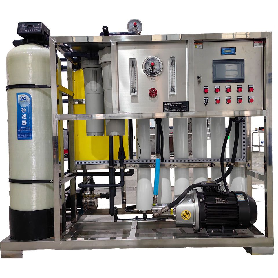 1000LPH Seawater Desalination Reverse Osmosis Machine