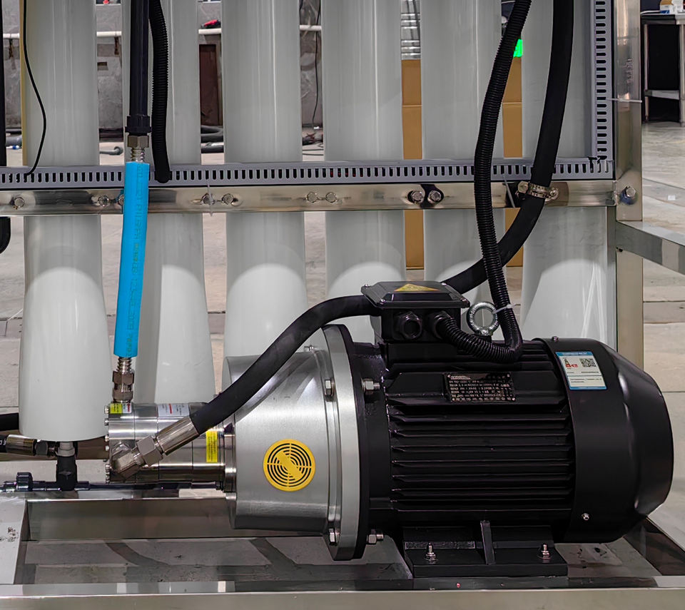 1000LPH Seawater Desalination Reverse Osmosis Machine